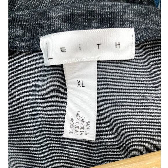 ✨HOST PICK✨Leith Charcoal Gray Ruched Bodycon Tank Dress - Size XL (NWT) - Picture 7 of 8